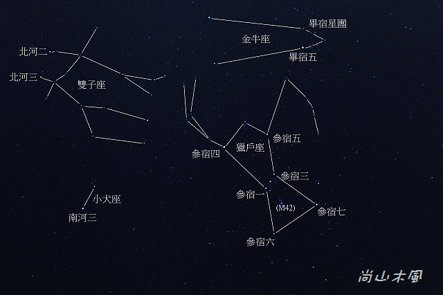 冬季星空