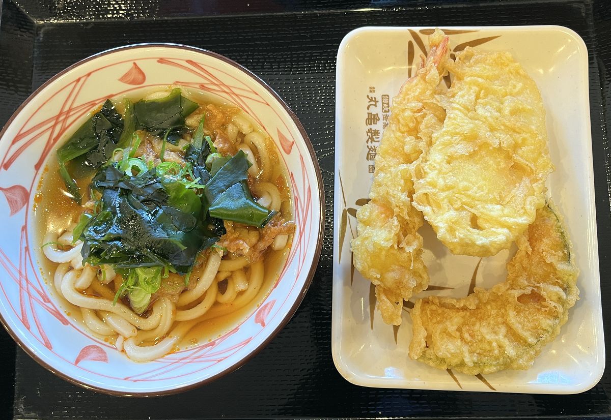 日本追楓趣（16）午餐於「丸龜製麵」