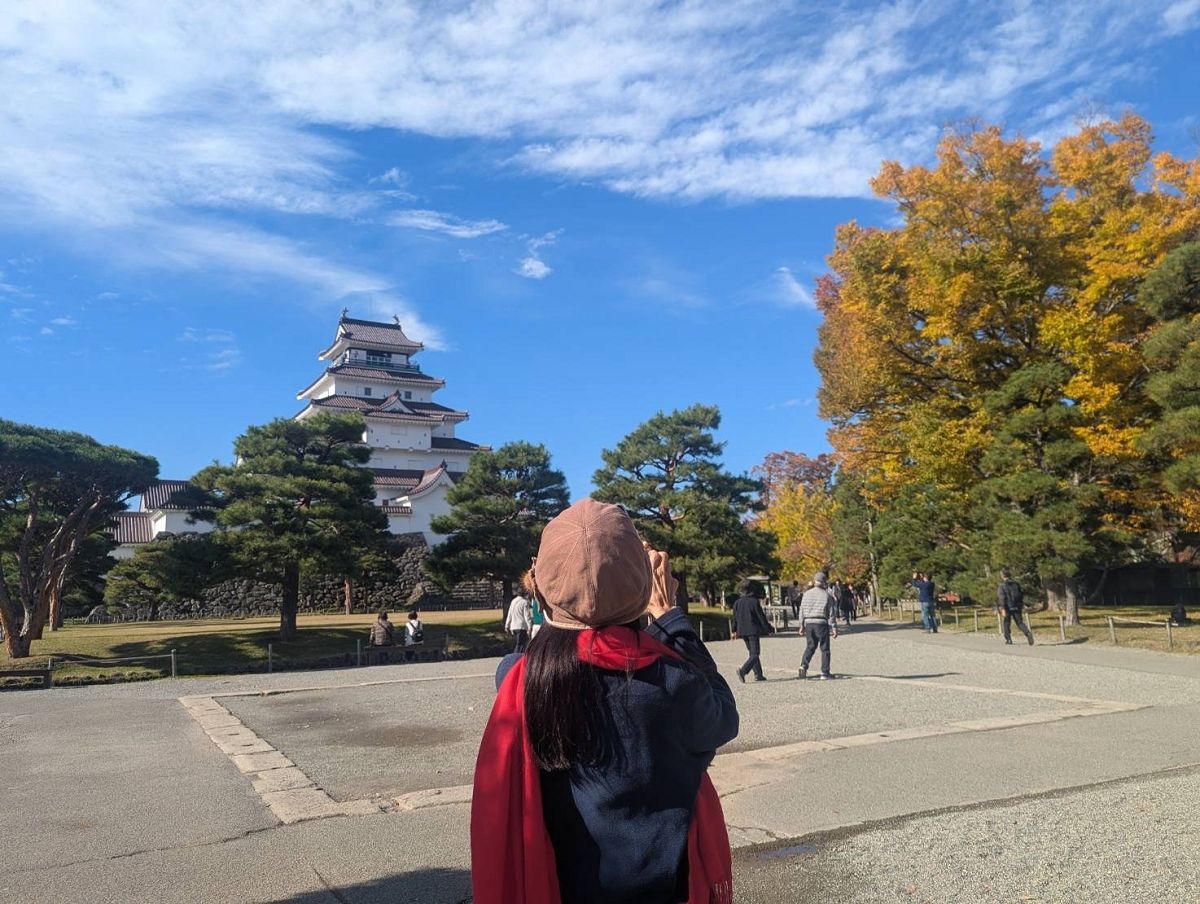 日本追楓趣（17）散策在「會津若松城」
