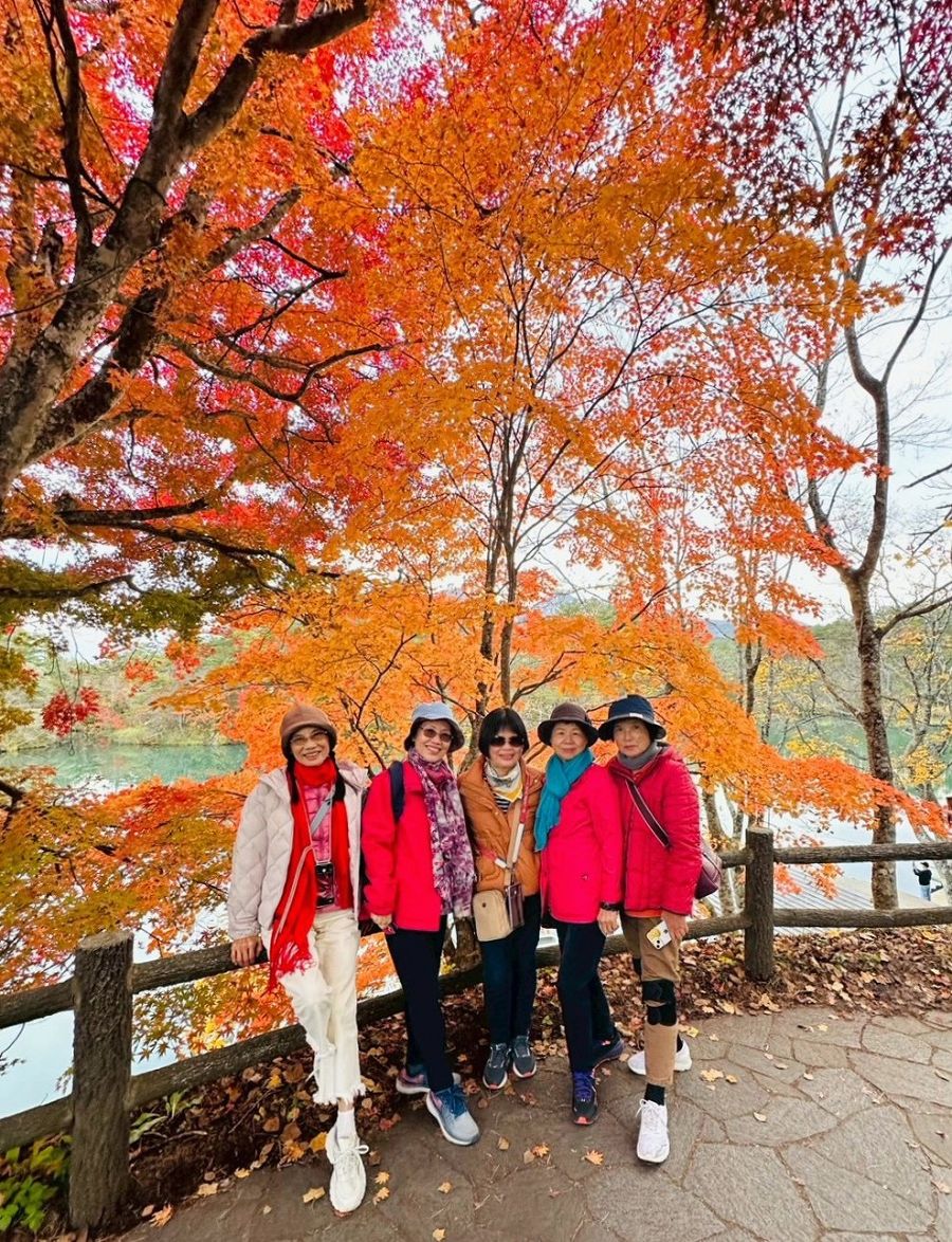 日本追楓趣（11）五色沼