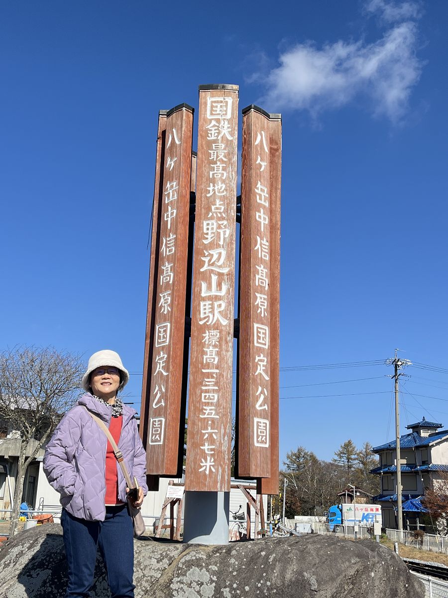 日本追楓趣（27）野邊山車站