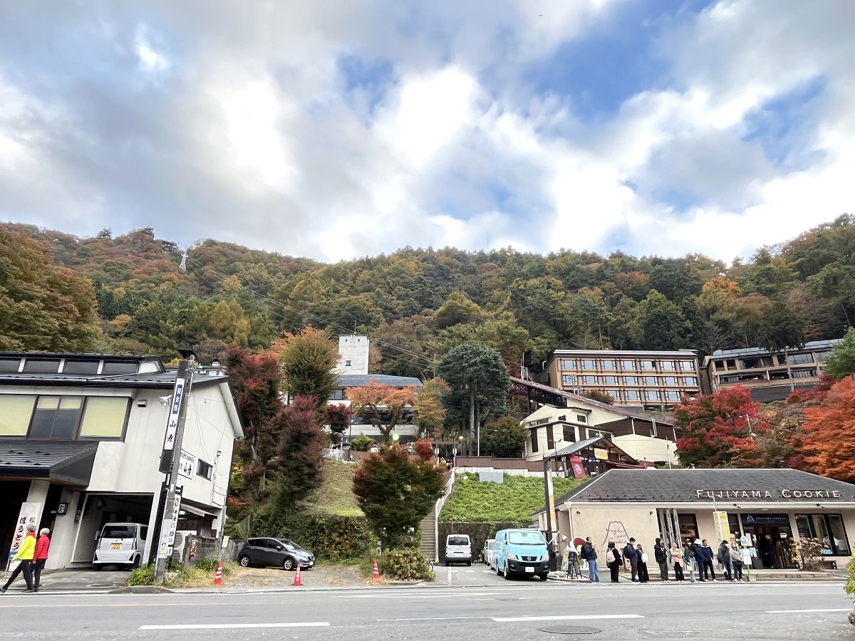 日本追楓趣(31)河口湖之搭乘纜車上天上山公園 - 第4張圖 日本追楓趣(31)河口湖之搭乘纜車上天上山公園