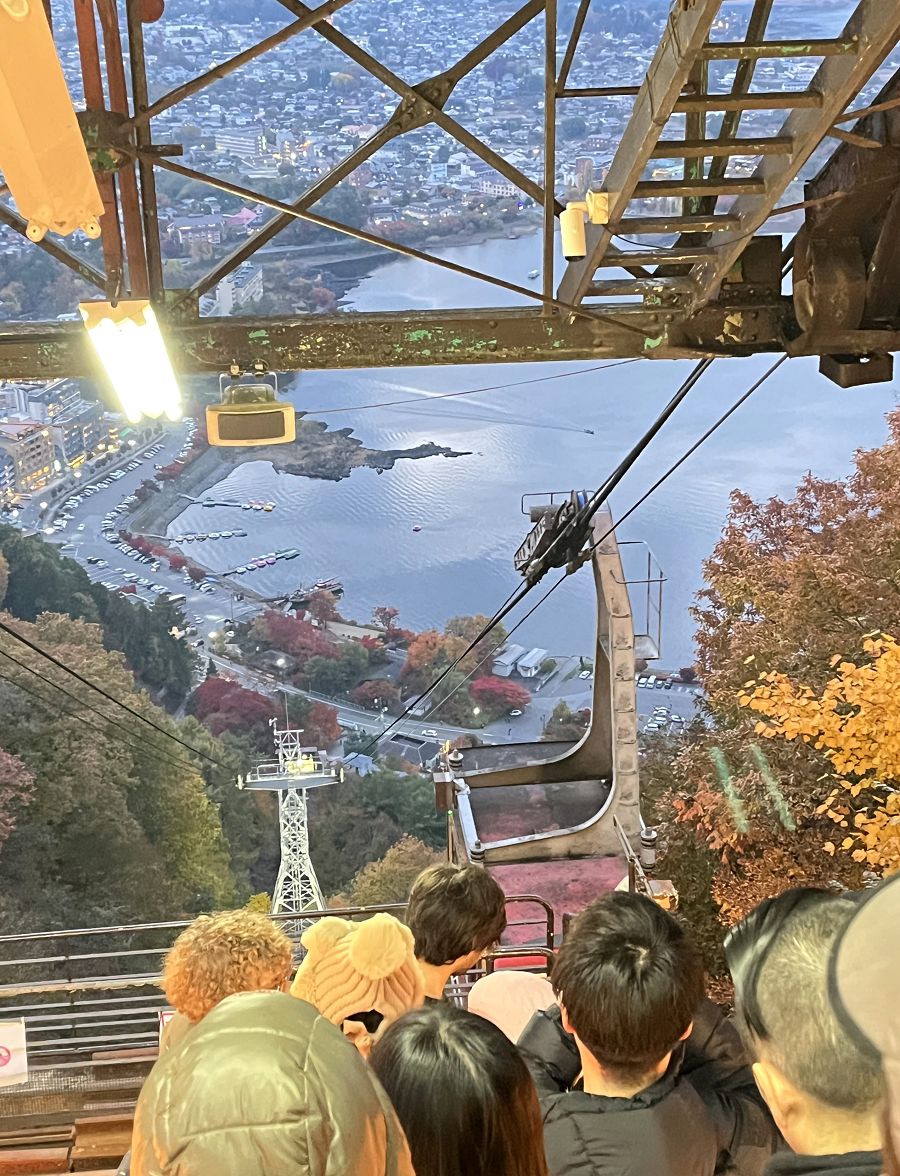 日本追楓趣(31)河口湖之搭乘纜車上天上山公園 - 第24張圖 日本追楓趣(31)河口湖之搭乘纜車上天上山公園