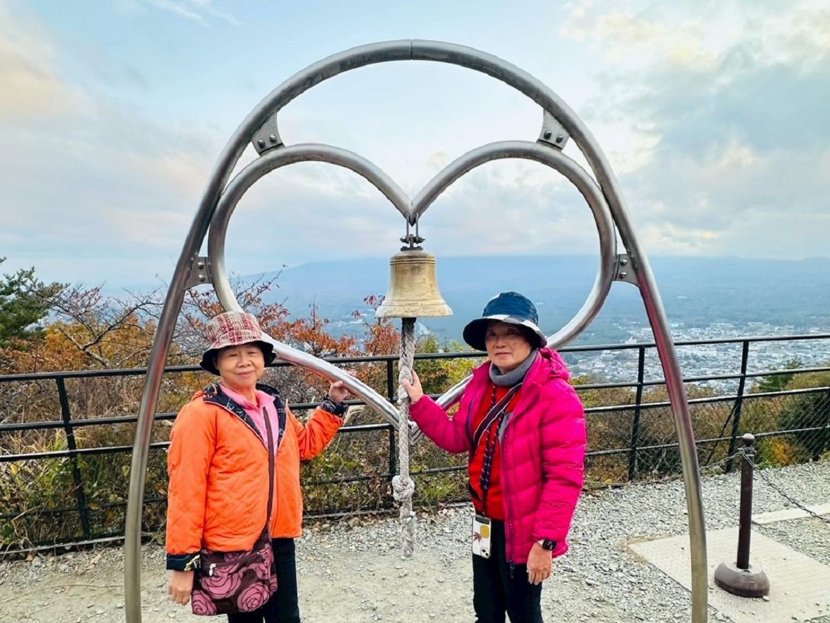日本追楓趣（31）河口湖之搭乘纜車上天上山公園